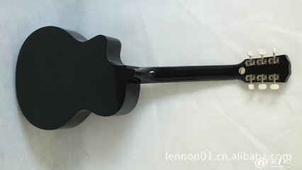 供應(yīng)優(yōu)質(zhì)吉他 Lennov 38寸A款黑色，專業(yè)商家提供高品質(zhì)民族彈撥樂(lè)器